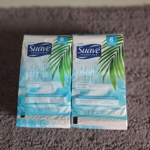 2 Packs Of 6 Suave‎ Essentials Ocean Breeze Refreshing 12 Bars Soap 3.35 oz